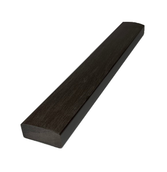 Лавочный брус Ecodecking Некст полнотелый брашированный 70х35х3000 Венге