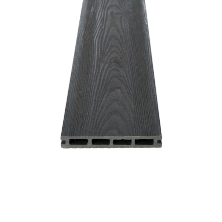 Террасная доска Экодекинг Комфорт плюс 3D 146х24x3000 Графит