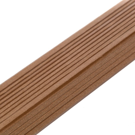 Угол торцевой Экодекинг Техно 70х35x3000 Бронза