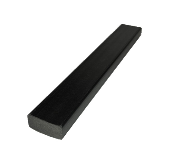 Лавочный брус Ecodecking Некст полнотелый глянцевый 70х35х3000 Венге