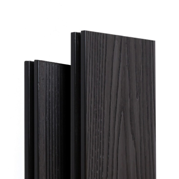 Террасная доска Ecodecking Титан 3D 140х25x3000 Антрацит