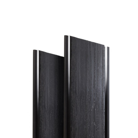 Фасадная доска (Сайдинг) Экодекинг Титан 160х17x4000 Антрацит