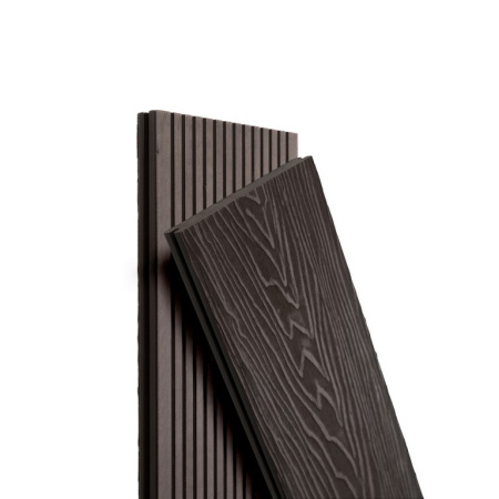 Террасная доска Экодекинг Топ полнотелая 150x21x3000 Венге