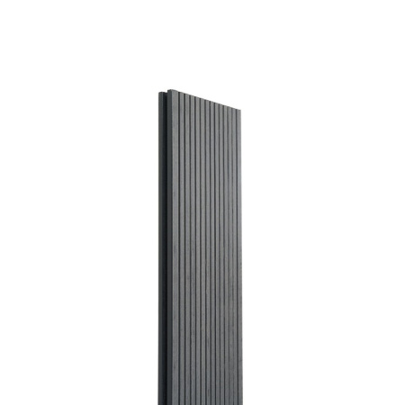 Террасная доска Экодекинг Комфорт плюс 3D 146х24x3000 Графит